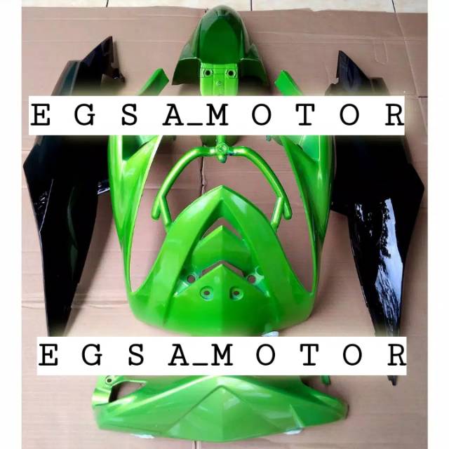 FULL BODY HALUS 1 SET YAMAHA MIO SOUL KARBU,WARNA HIJAU
