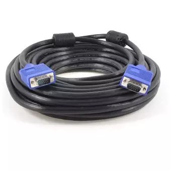 A_   NYK High Quality VGA Cable Male to Male 10M - Kabel VGA 10 Meter