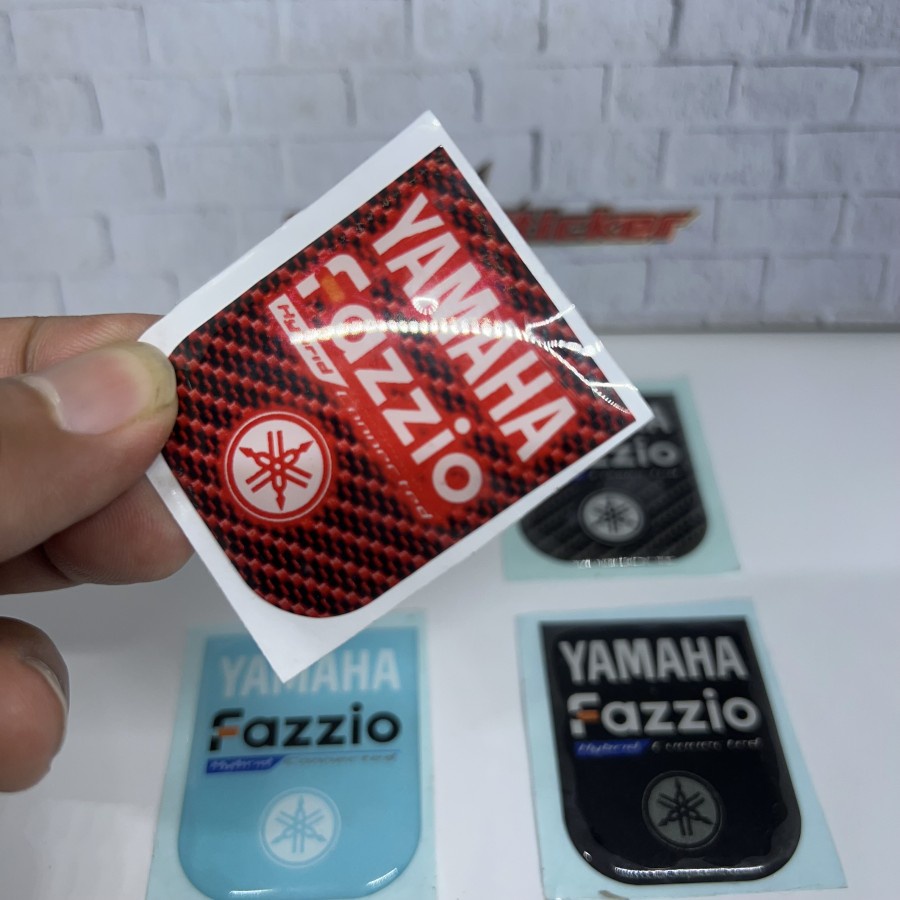 STIKER FAZZIO STICKER LOGO FAZIO TAMENG TIMBUL