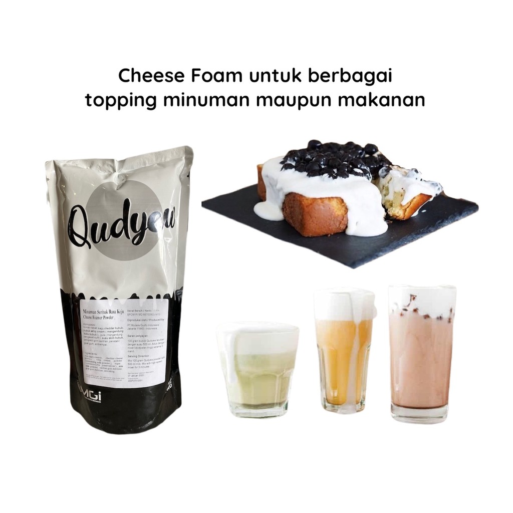 

Cheese Foam Powder Bubuk Keju Minuman 1kg