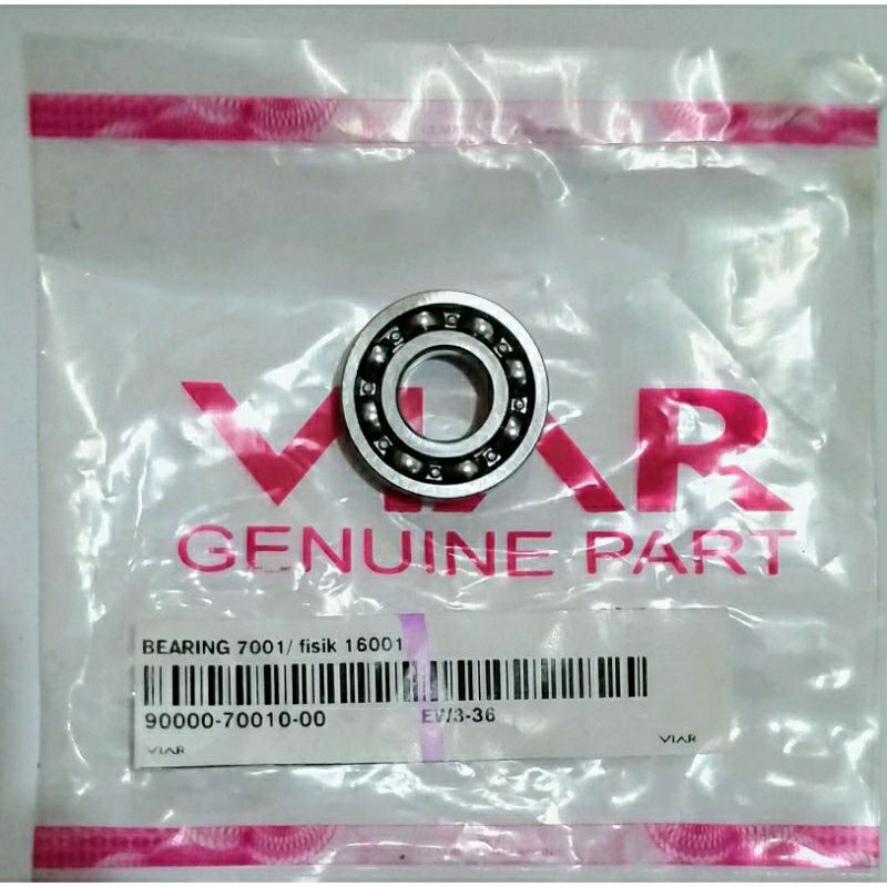 laker bearing as waterpump viar bearing 16001 viar