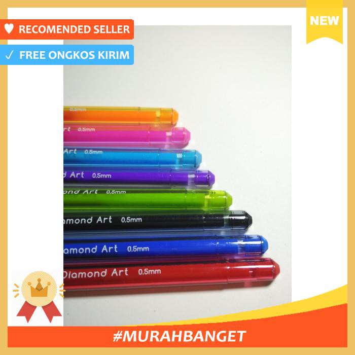 

Pulpen - Gel 8 Warna Joyko (Diamond Art) - Alat Tulis
