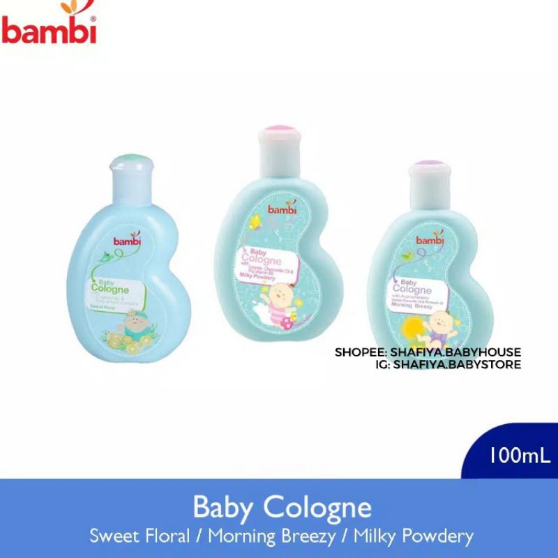 Bambi Baby Cologne 100ml Parfum Bayi Colonge