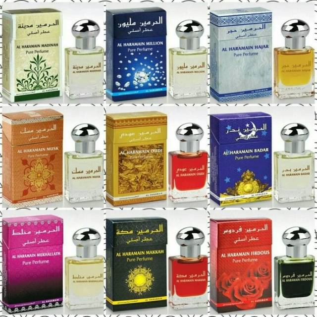 PARFUM Al HARAMAIN 15 ml ORIGINAL | Original 100% free from alcohol