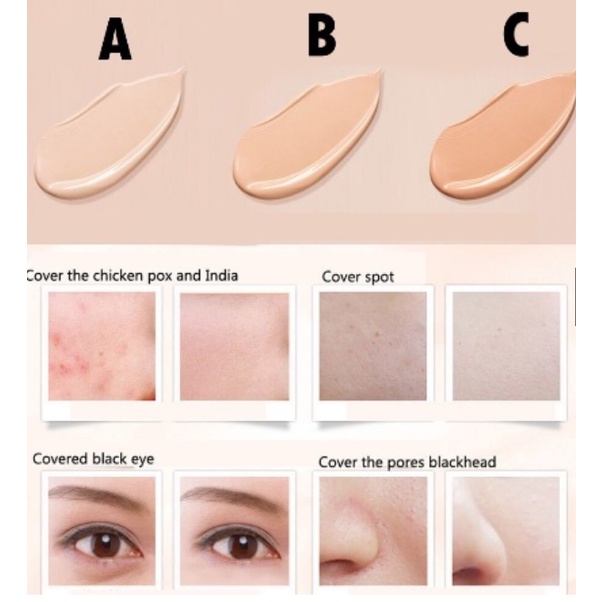 LAMEILA Liquid Concealer Full Cover Makeup