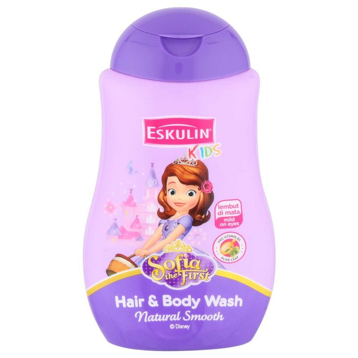 ESKULIN KIDS HAIR &amp; BODY WASH NATURAL SMOOTH 280ML