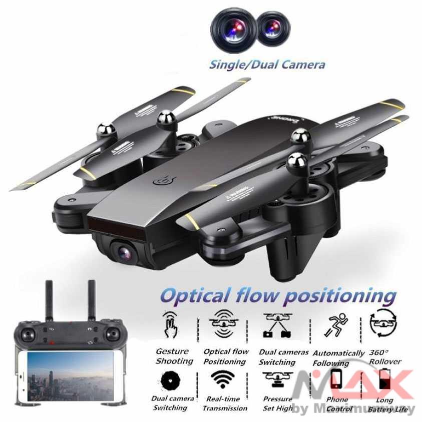 Drone selfie dengan kamera 2MP Mini &amp; Kamera Quadcopter Drone Selfie WiFi Dual Camera 2MP Remote