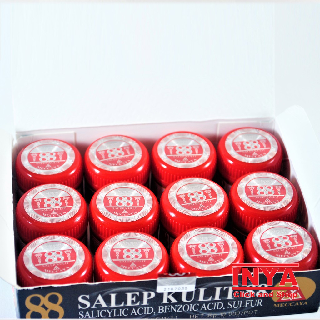 88 12x6g BOX - Selusin - Antiseptic Cream - Salep Kulit