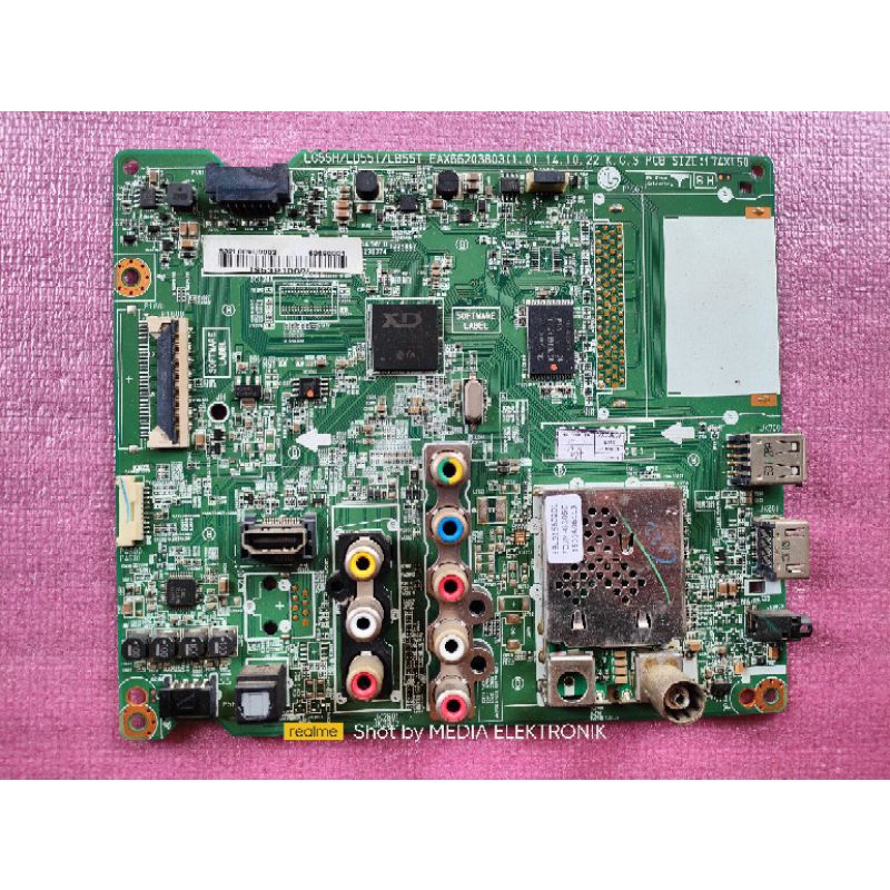 MOTHERBOARD LG 49LF550T-TA . 49LF550T . 49LF550