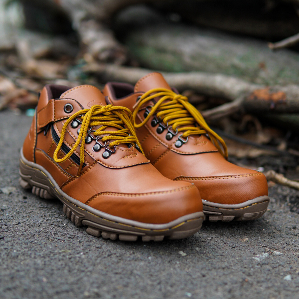 SEPATU BOOTS PRIA SAFETY CROCODILE MORISEY  LOW ORIGINAL BISA COD!!