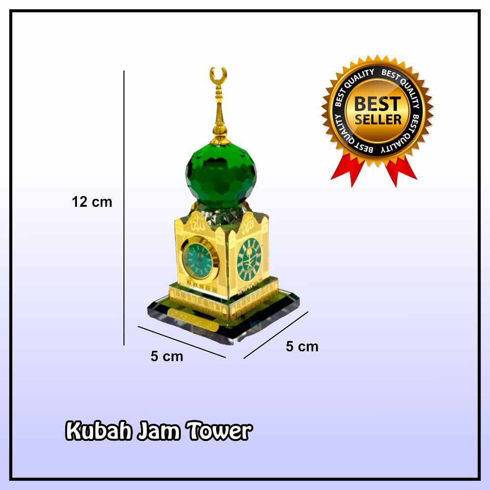 Miniatur Tower Jam Mekah Kecil