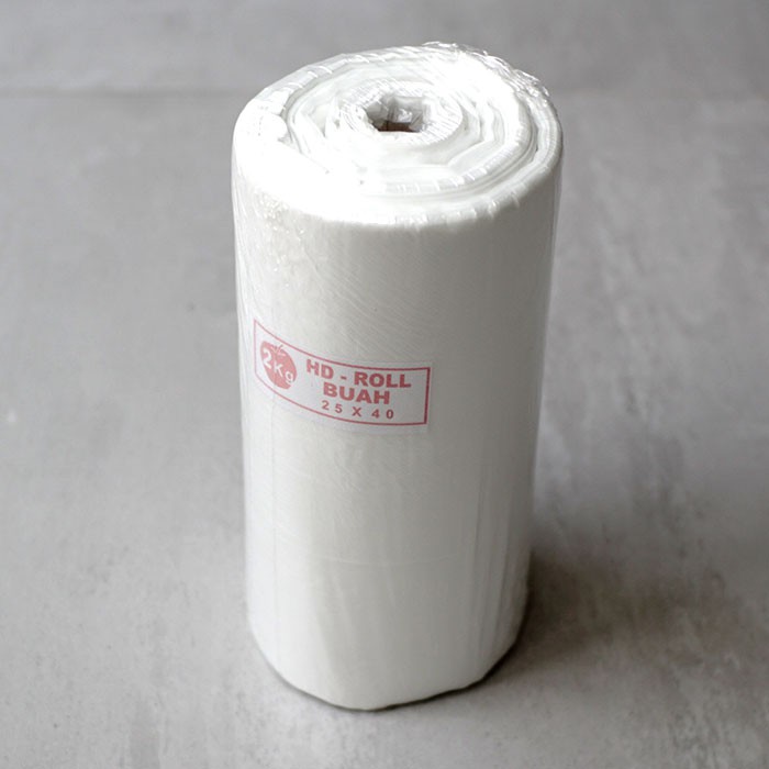 PLASTIK HD ROLL 2KG BUAH / FOTOCOPY 25x40cm