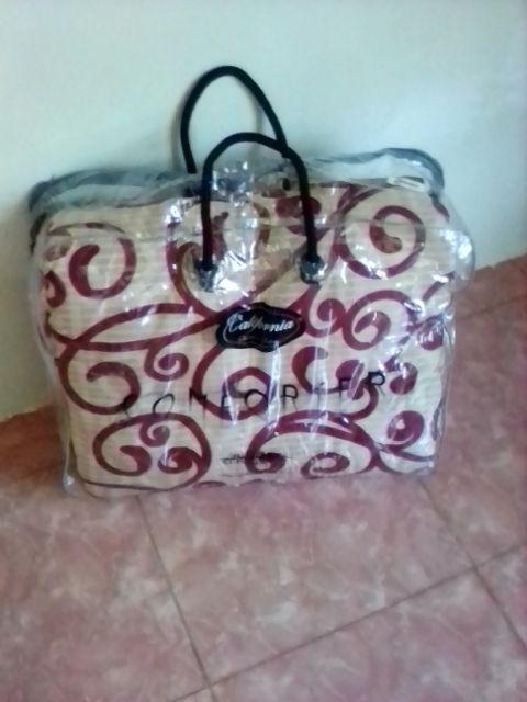 Promo Bedcover Saja California 200x200 Balena Mickey Geo Mirah Rosea - King 180 Queen 160 Bc