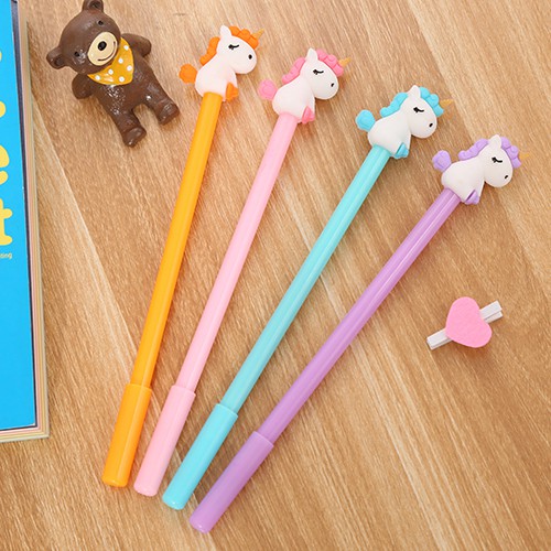 

Relic PP36 pulpen gel motif karakter unicorn kecil lucu imut / bolpen gel karakter