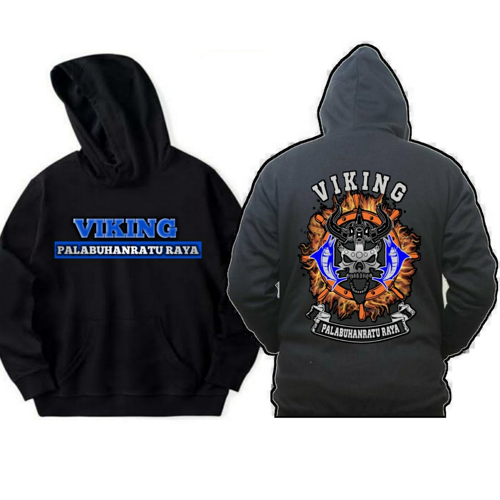 HOODIE JAKET VIKING PELABUHAN RATU RAYA PERSIB BOBOTOH FLEECE