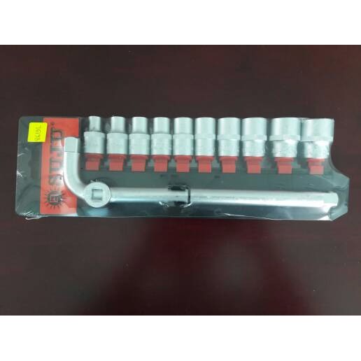 kunci sok set socket set 12pc 12pt 8619L suju KS99