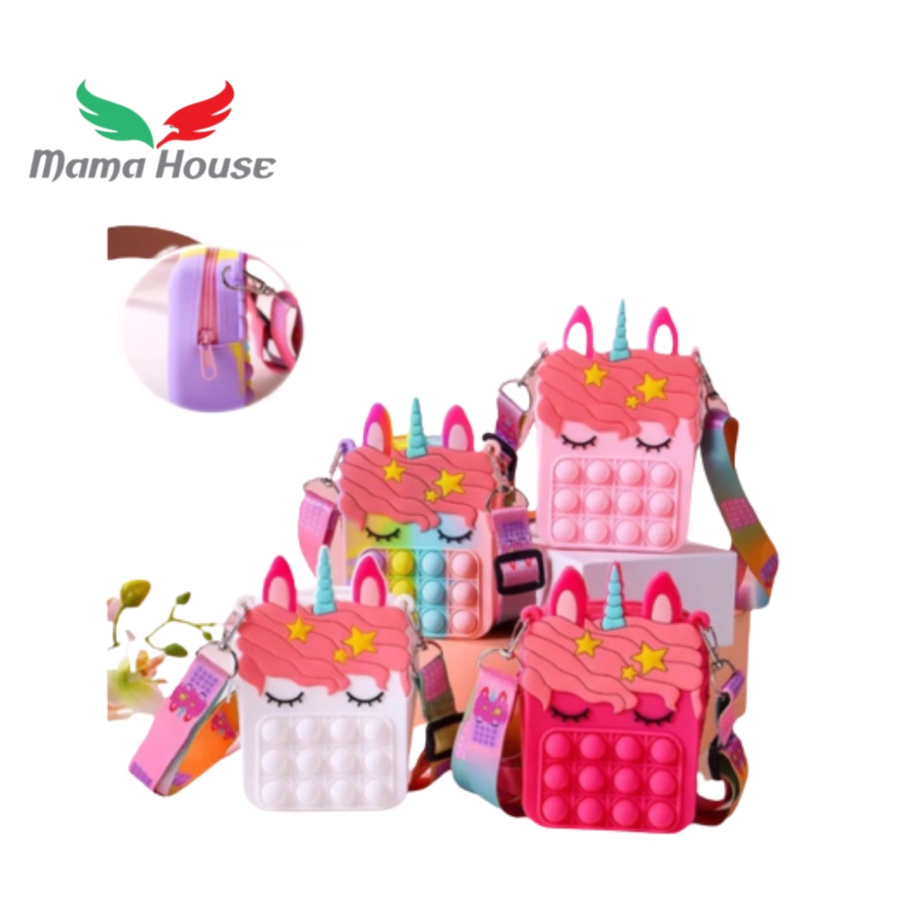 [MH] Tas Pop It Selempang Anak Sling Bag Anak Perempuan Dan Laki Laki