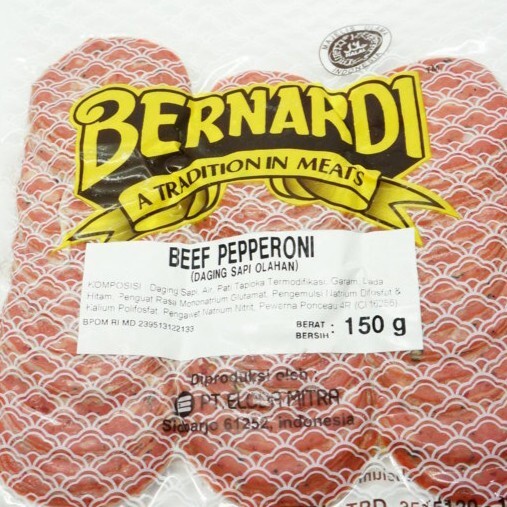 BERNARDI BEEF PEPPERONI 150 / 500GR