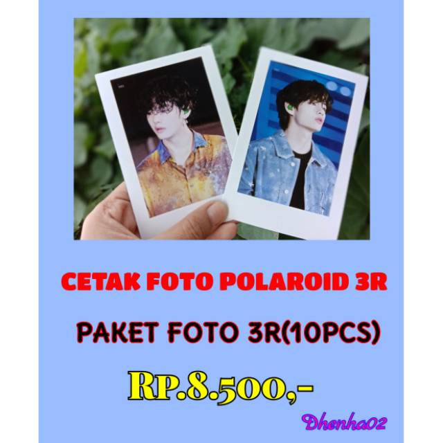 Jual CETAK FOTO POLAROID 3R 10pcs | Shopee Indonesia