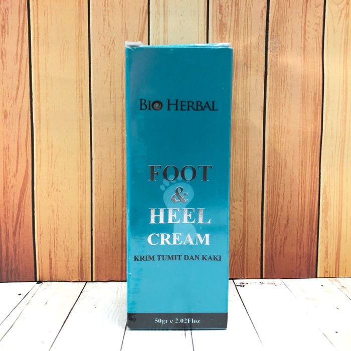 [ORI] BIO HERBAL Foot &amp; Heel Cream Penghalus Tumit Kaki Kering Pecah-pecah 50Gram BPOM 100% ORIGINAL