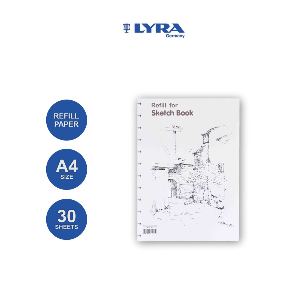 

[BMS Makassar] LYRA Refill Sketchbook / Buku Gambar Sketsa #9211