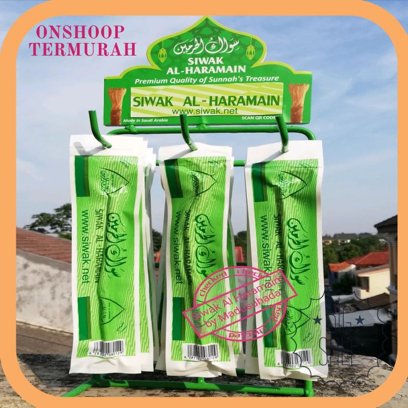 Termurah Siwak Miswak Al Haramain import Arab Saudi pembersih gigi Terlaris
