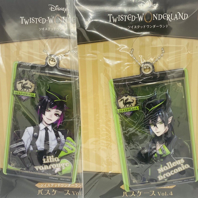 Disney Twisted Wonderland ID Card Case