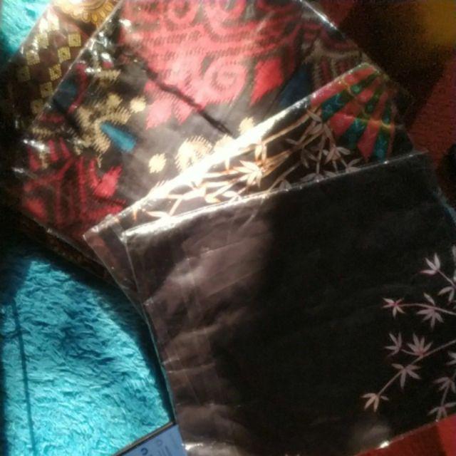 Couple Gamis Kemeja Batik Madu Biru