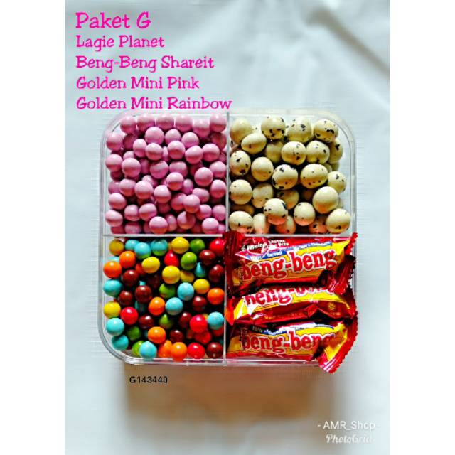 

Coklat Tray Sekat 4 Paket G