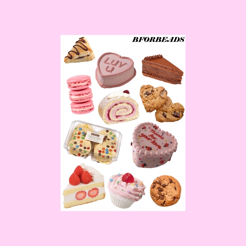 

[BFORBEADS] sweets deco sticker | deco sticker | polco | sticker | bullet journal