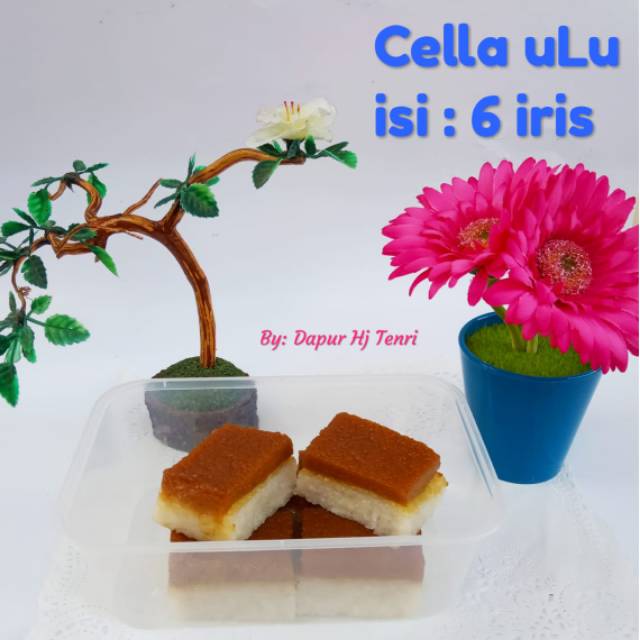 

kue Cella ulu perpaduan gulamerah dan telor dgn bawah beras ketan