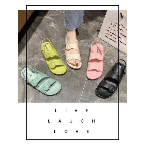 Sandal Tawana Slippers Kancing Tali/Sandal Tawana Terbaru RF