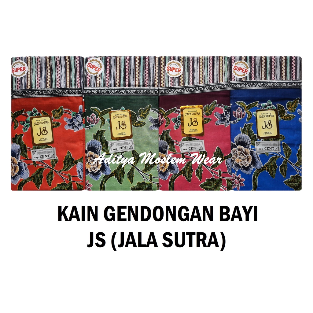 KAIN GENDONGAN BAYI SELENDANG JARIK GENDONG JS JALA SUTRA CAP CENT HALUS