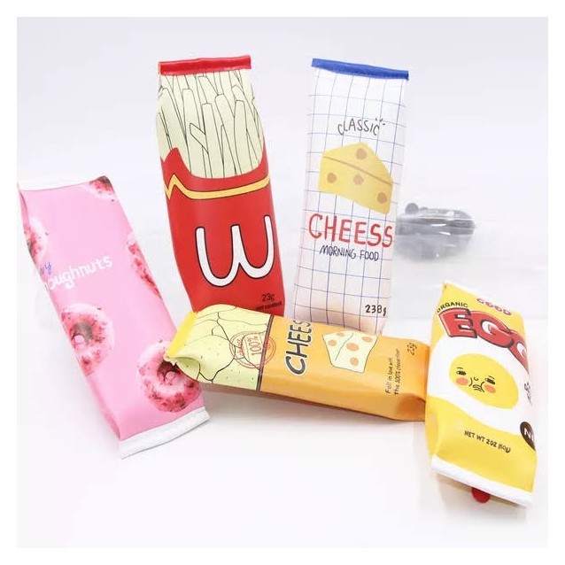 

PENCIL CASE / TEMPAT PENSIL IMPOR MODEL FAST FOOD C4028 / SOUVENIR