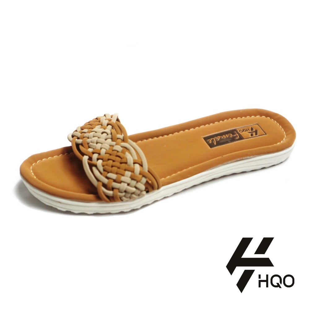 HQo Sandal Wanita Terbaru / Sandal Tali Wanita / Sandal Wanita Murah / Sandal Wanita Casual / AMBER Jpt