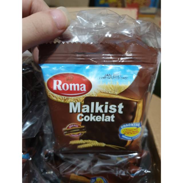 

ROMA MALKIST COKELAT isi 10pcs