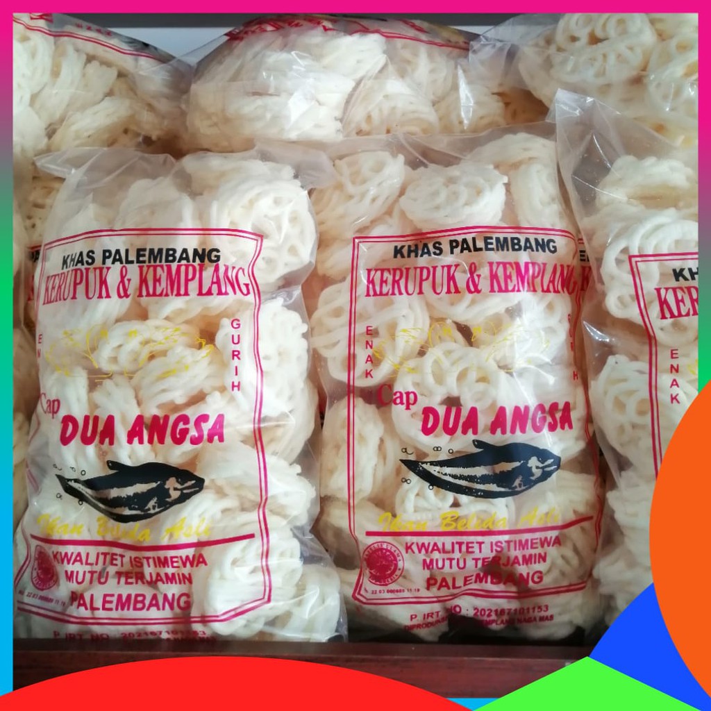 

Kerupuk Keriting Mawar Dua Angsa Asli Palembang Paketan 1 Kilogram 250gr/ 500gr Oleh-Oleh Palembang