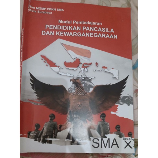 

Buku Module Pembelajaran Pendidikan Pancasila dan Kewarganegaraan SMA/MA kls X