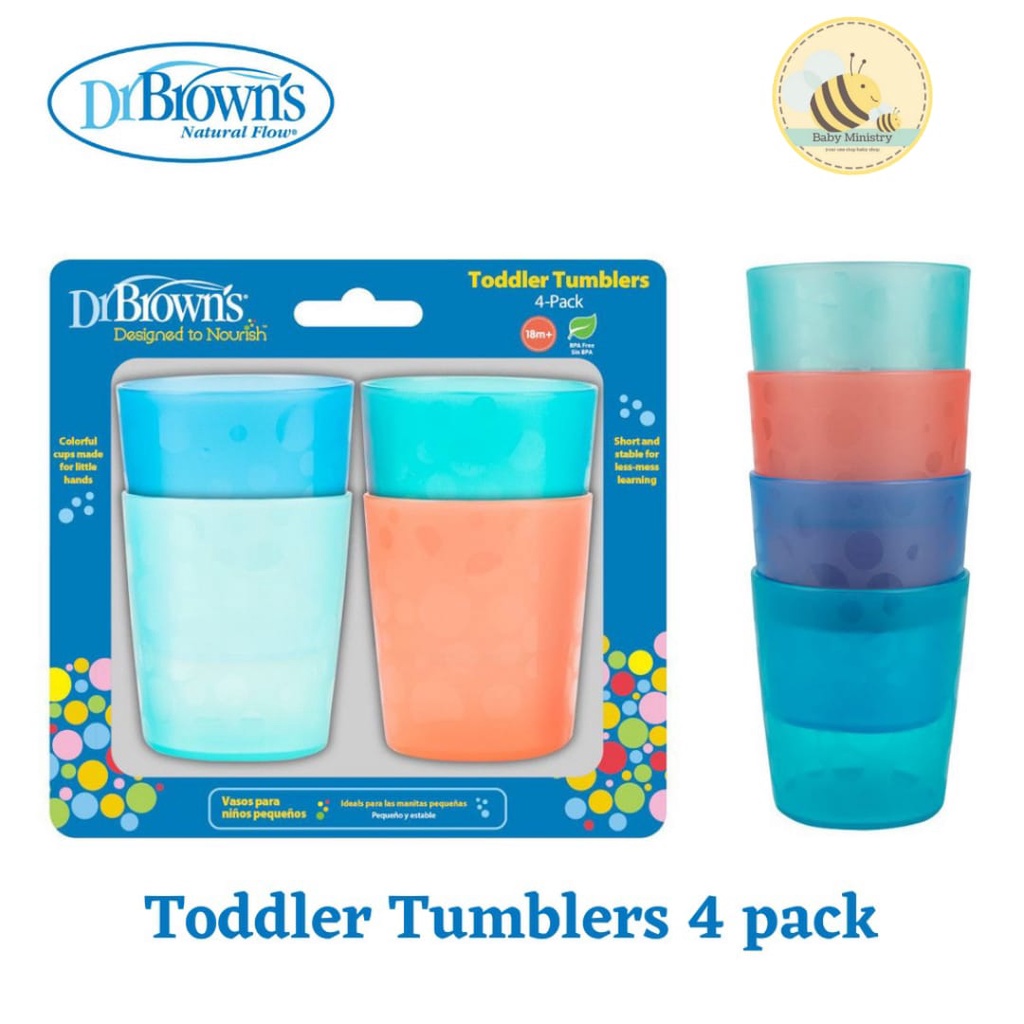 DR BROWNS TODDLER TUMBLERS / GELAS MINUM ANAK/ GELAS