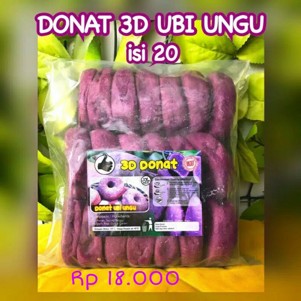 

Donat Ungu Emput manis
