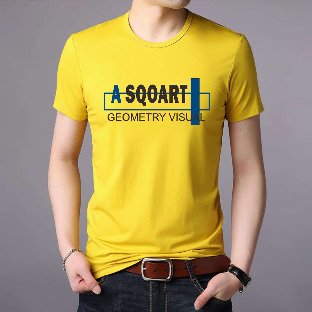 BS/COD/BAJU KAOS TANGAN PENDEK ASQOART PRIA REALPICTURE