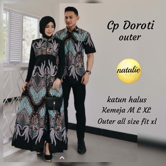 Batik couple doroti parang