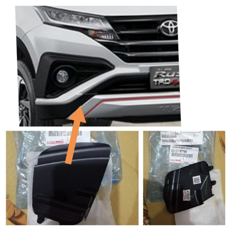 Tutup Towing Bumper depan Rush.Terios 2019.2020 original