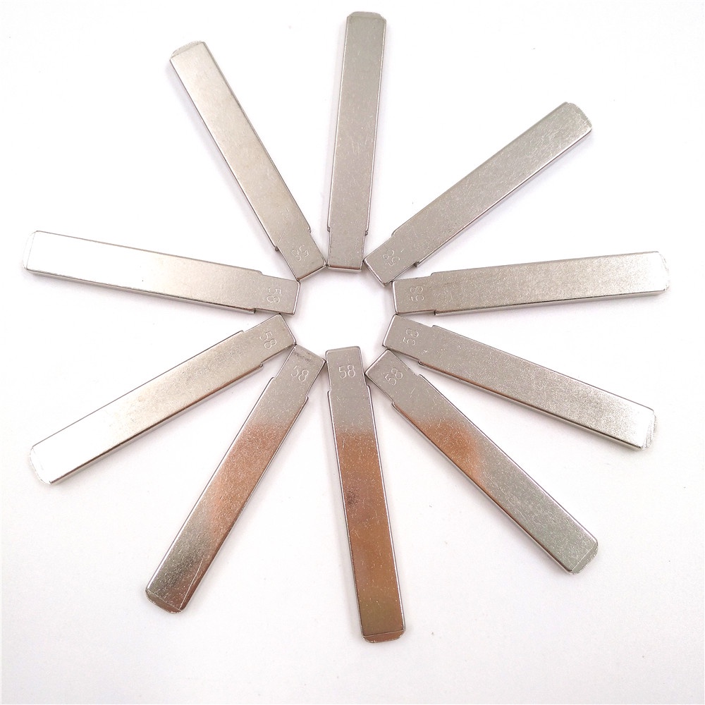 Kunci Kosong Bahan Metal Model Flip KD / VVDI / JMD Remote VA2 HU83 SX9 58# Tempat Penyimpanan Untuk Citroen / Peugeot NO. 58