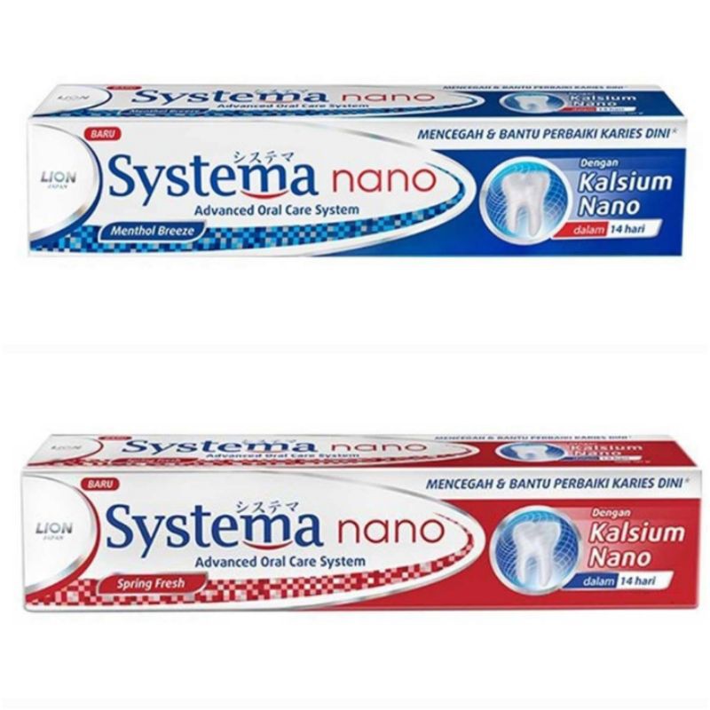 Pasta gigi Systema nano 75gr