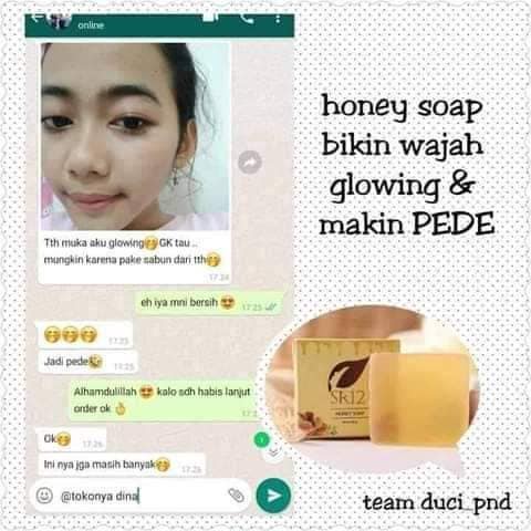 Sabun SR12 Honey Soap Pelembab Wajah Pria Untuk Kulit Kering Sabun Madu SR12 Skincare Kulit Kering Perawatan Wajah dan Badan Ori BPOM S9C