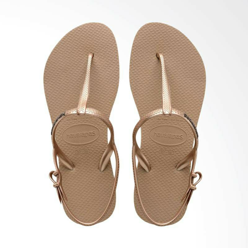 NEW Havaianas Freedom Sl Cf Rose Gold - Sandal Wanita ORIGINAL, 33/34