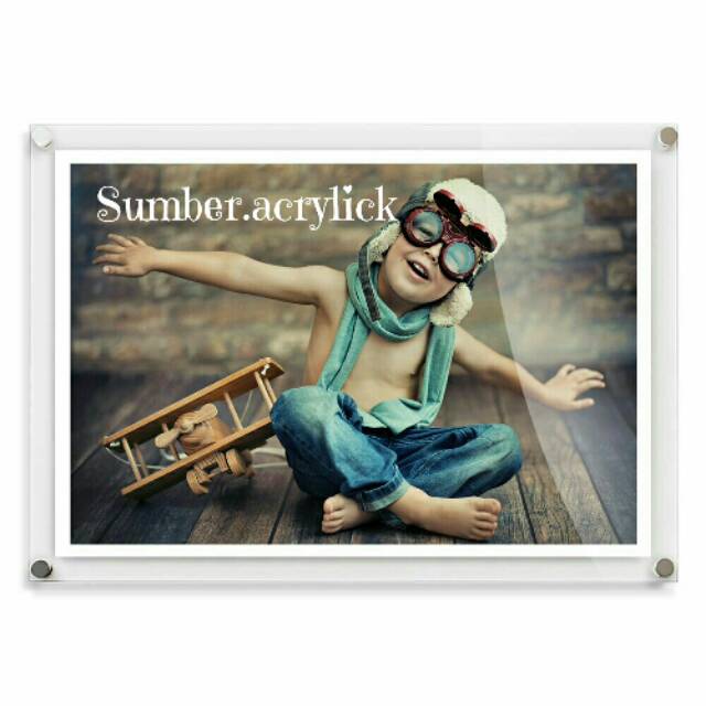 Acrylic poster dinding / frame foto