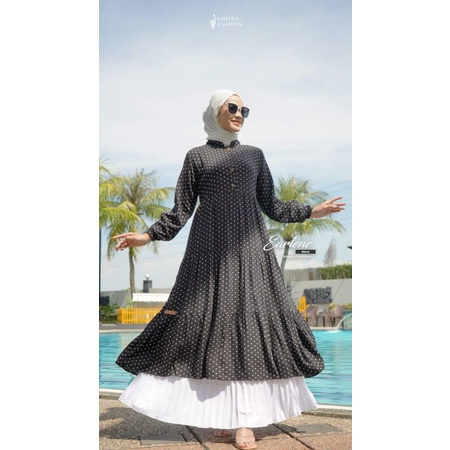 EARLENE MIDI DRESS✔ORI GHINA FASHION