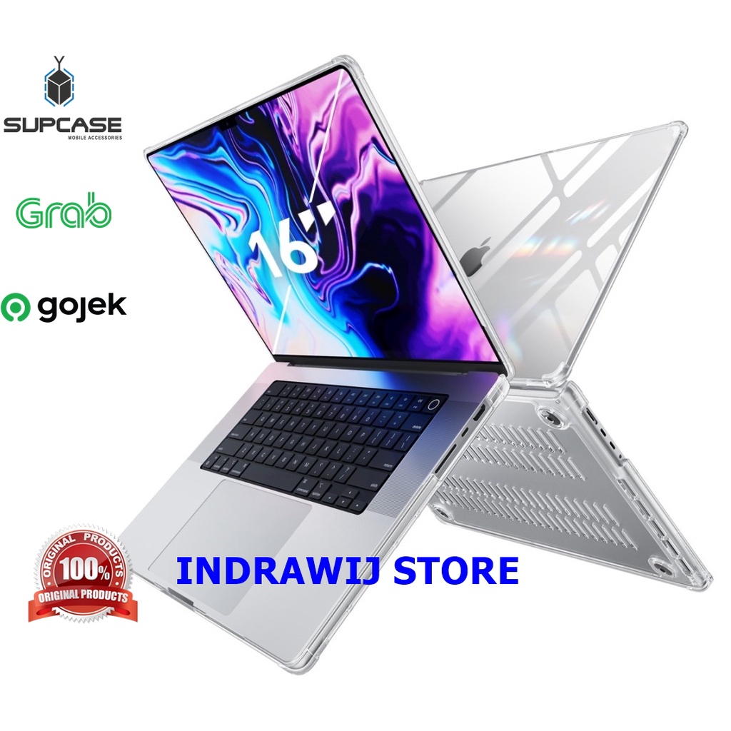 Case Macbook Pro 16 Inch 2021 M1 Pro M1 Max SUPCASE UB CLEAR